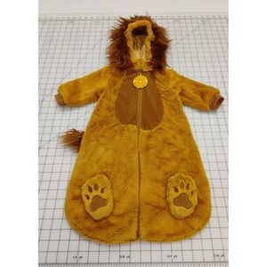 GOING WILD Lion Halloween costume baby sack‎ bunting size 0-6 months